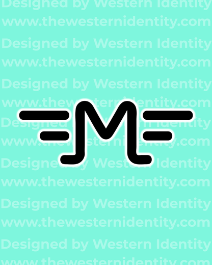 Flying M Brand, traditional style using the iconic Western Identity Brand Design look. Has all the feel of a custom livestock brand, all packaged and ready to go at a discounted price. Will look great on a horse or cow, hot brand or freeze brand for identification purposes.