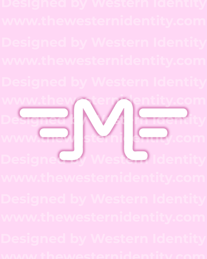 Flying M Brand, created in a traditional style using the iconic Western Identity Brand Design look. Has all the feel of a custom livestock brand, all packaged and ready to go a a discounted price. Will look great on a horse or cow, hot brand or freeze brand - this creative livestock brand will do your herd justice. 