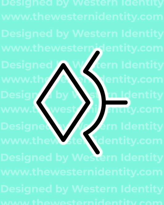 Diamond Lazy Rising E Brand