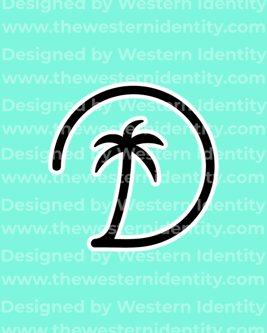 D Palm Tree Brand