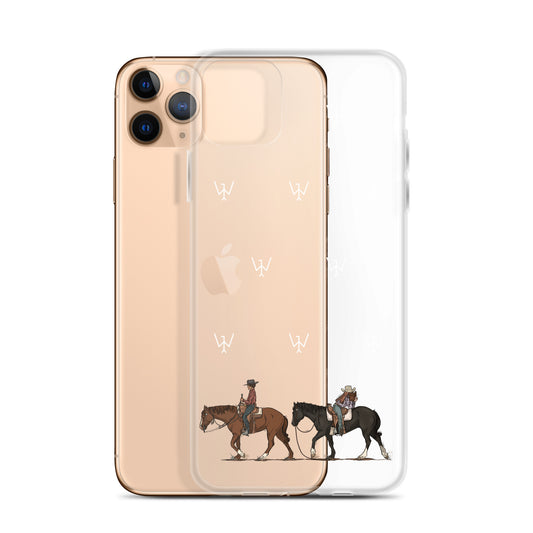 Clear Cowboy Case for iPhone®